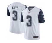 Nike Dallas Cowboys #3 Mike White White Men Stitched NFL Limited Rush Jersey Nike Dallas Cowboys #3 Mike White White Men Stitched NFL Limited Rush Jersey