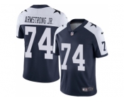 Nike Dallas Cowboys #74 Dorance Armstrong Jr. Navy Blue Thanksgiving Men Stitched NFL Vapor Untouchable Limited Throwback Jersey Nike Dallas Cowboys #74 Dorance Armstrong Jr. Navy Blue Thanksgiving Men Stitched NFL Vapor Untouchable Limited Throwback Jersey