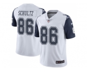 Nike Dallas Cowboys #86 Dalton Schultz White Men Stitched NFL Limited Rush Jersey Nike Dallas Cowboys #86 Dalton Schultz White Men Stitched NFL Limited Rush Jersey