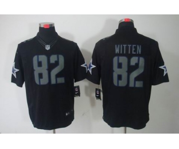 nike nfl jerseys dallas cowboys #82 witten black[nike limited]