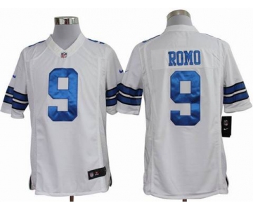 nike nfl jerseys dallas cowboys #9 romo white[nike limited]