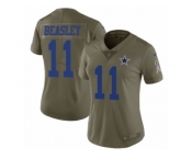 Women Nike Dallas Cowboys #11 Cole Beasley Limited Olive 2017 Salute to Service NFL Jersey Women Nike Dallas Cowboys #11 Cole Beasley Limited Olive 2017 Salute to Service NFL Jersey