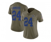 Women Nike Dallas Cowboys #24 Chidobe Awuzie Olive Stitched NFL Limited 2017 Salute to Service Jersey Women Nike Dallas Cowboys #24 Chidobe Awuzie Olive Stitched NFL Limited 2017 Salute to Service Jersey