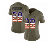 Women Nike Dallas Cowboys #28 Darren Woodson Limited Olive USA Flag 2017 Salute to Service NFL Jersey Women Nike Dallas Cowboys #28 Darren Woodson Limited Olive USA Flag 2017 Salute to Service NFL Jersey