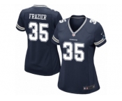 Women Nike Dallas Cowboys #35 Kavon Frazier Game Navy Blue Team Color NFL Jersey Women Nike Dallas Cowboys #35 Kavon Frazier Game Navy Blue Team Color NFL Jersey