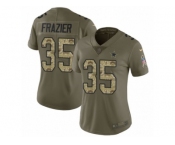 Women Nike Dallas Cowboys #35 Kavon Frazier Limited Olive Camo 2017 Salute to Service NFL Jersey Women Nike Dallas Cowboys #35 Kavon Frazier Limited Olive Camo 2017 Salute to Service NFL Jersey