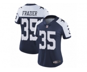 Women Nike Dallas Cowboys #35 Kavon Frazier Navy Blue Throwback Alternate Vapor Untouchable Limited Player NFL Jersey Women Nike Dallas Cowboys #35 Kavon Frazier Navy Blue Throwback Alternate Vapor Untouchable Limited Player NFL Jersey