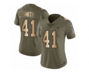 Women Nike Dallas Cowboys #41 Keith Smith Limited Olive Gold 2017 Salute to Service NFL Jersey Women Nike Dallas Cowboys #41 Keith Smith Limited Olive Gold 2017 Salute to Service NFL Jersey