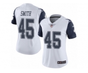 Women Nike Dallas Cowboys #45 Rod Smith Limited White Rush Vapor Untouchable NFL Jersey Women Nike Dallas Cowboys #45 Rod Smith Limited White Rush Vapor Untouchable NFL Jersey