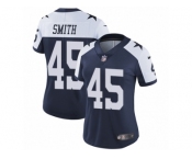 Women Nike Dallas Cowboys #45 Rod Smith Navy Blue Throwback Alternate Vapor Untouchable Limited Player NFL Jersey Women Nike Dallas Cowboys #45 Rod Smith Navy Blue Throwback Alternate Vapor Untouchable Limited Player NFL Jersey
