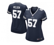 Women Nike Dallas Cowboys #57 Damien Wilson Game Navy Blue Team Color NFL Jersey Women Nike Dallas Cowboys #57 Damien Wilson Game Navy Blue Team Color NFL Jersey