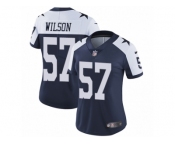 Women Nike Dallas Cowboys #57 Damien Wilson Navy Blue Throwback Alternate Vapor Untouchable Limited Player NFL Jersey Women Nike Dallas Cowboys #57 Damien Wilson Navy Blue Throwback Alternate Vapor Untouchable Limited Player NFL Jersey