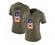 Women Nike Dallas Cowboys #6 Chris Jones Limited Olive USA Flag 2017 Salute to Service NFL Jersey Women Nike Dallas Cowboys #6 Chris Jones Limited Olive USA Flag 2017 Salute to Service NFL Jersey