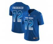 Women Nike Dallas Cowboys #72 Travis Frederick Royal Stitched NFL Limited NFC 2018 Pro Bowl Jersey Women Nike Dallas Cowboys #72 Travis Frederick Royal Stitched NFL Limited NFC 2018 Pro Bowl Jersey