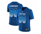 Women Nike Dallas Cowboys #90 DeMarcus Lawrence Royal Stitched NFL Limited NFC 2018 Pro Bowl Jersey Women Nike Dallas Cowboys #90 DeMarcus Lawrence Royal Stitched NFL Limited NFC 2018 Pro Bowl Jersey