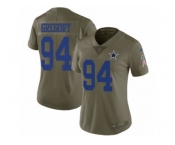 Women Nike Dallas Cowboys #94 Randy Gregory Limited Olive 2017 Salute to Service NFL Jersey Women Nike Dallas Cowboys #94 Randy Gregory Limited Olive 2017 Salute to Service NFL Jersey