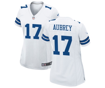 Women's Dallas Cowboys #17 Brandon Aubrey Limited white Vapor Untouchable Jersey