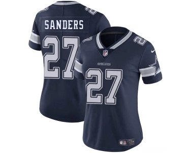 Women's Dallas Cowboys #27 Miles Sanders Navy 2025 Vapor Untouchable Limited Football Stitched Jersey