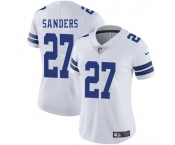 Women's Dallas Cowboys #27 Miles Sanders White 2025 Vapor Untouchable Limited Football Stitched Jersey
