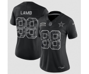 Women's Dallas Cowboys #88 CeeDee Lamb Black 2026 F.U.S.E. Salute to Service Limited Stitched Jersey Women's Dallas Cowboys #88 CeeDee Lamb Black 2026 F.U.S.E. Salute to Service Limited Stitched Jersey