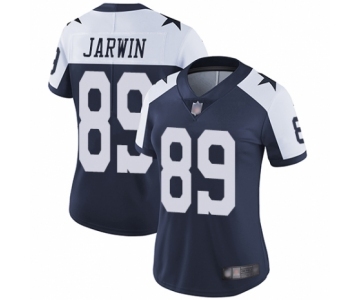 Women's Dallas Cowboys #89 Blake Jarwin Navy Blue Throwback Alternate Vapor Untouchable Limited Player Football Jersey