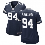 Womens Dallas Cowboys #94 Marshawn Kneeland Navy Team Color Limited Jersey Womens Dallas Cowboys #94 Marshawn Kneeland Navy Team Color Limited Jersey