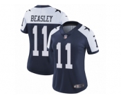 Women's Nike Dallas Cowboys #11 Cole Beasley Vapor Untouchable Limited Navy Blue Throwback Alternate NFL Jersey Women's Nike Dallas Cowboys #11 Cole Beasley Vapor Untouchable Limited Navy Blue Throwback Alternate NFL Jersey