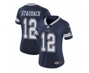Women's Nike Dallas Cowboys #12 Roger Staubach Vapor Untouchable Limited Navy Blue Team Color NFL Jersey Women's Nike Dallas Cowboys #12 Roger Staubach Vapor Untouchable Limited Navy Blue Team Color NFL Jersey