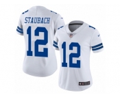 Women's Nike Dallas Cowboys #12 Roger Staubach Vapor Untouchable Limited White NFL Jersey Women's Nike Dallas Cowboys #12 Roger Staubach Vapor Untouchable Limited White NFL Jersey