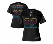 Women's Nike Dallas Cowboys #22 Emmitt Smith Game Black Fashion NFL Jersey Women's Nike Dallas Cowboys #22 Emmitt Smith Game Black Fashion NFL Jersey