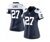 Women's Nike Dallas Cowboys #27 Jourdan Lewis Limited Navy Blue Throwback Alternate NFL Jersey Women's Nike Dallas Cowboys #27 Jourdan Lewis Limited Navy Blue Throwback Alternate NFL Jersey