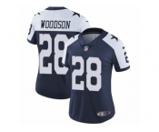 Women's Nike Dallas Cowboys #28 Darren Woodson Vapor Untouchable Limited Navy Blue Throwback Alternate NFL Jersey Women's Nike Dallas Cowboys #28 Darren Woodson Vapor Untouchable Limited Navy Blue Throwback Alternate NFL Jersey