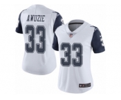 Women's Nike Dallas Cowboys #33 Chidobe Awuzie Limited White Rush NFL Jersey Women's Nike Dallas Cowboys #33 Chidobe Awuzie Limited White Rush NFL Jersey