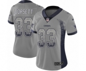 Women's Nike Dallas Cowboys #33 Tony Dorsett Limited Gray Rush Drift Fashion NFL Jersey Women's Nike Dallas Cowboys #33 Tony Dorsett Limited Gray Rush Drift Fashion NFL Jersey
