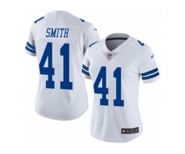 Women's Nike Dallas Cowboys #41 Keith Smith Vapor Untouchable Limited White NFL Jersey