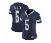 Women's Nike Dallas Cowboys #5 Dan Bailey Vapor Untouchable Limited Navy Blue Team Color NFL Jersey Women's Nike Dallas Cowboys #5 Dan Bailey Vapor Untouchable Limited Navy Blue Team Color NFL Jersey