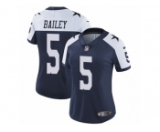 Women's Nike Dallas Cowboys #5 Dan Bailey Vapor Untouchable Limited Navy Blue Throwback Alternate NFL Jersey Women's Nike Dallas Cowboys #5 Dan Bailey Vapor Untouchable Limited Navy Blue Throwback Alternate NFL Jersey