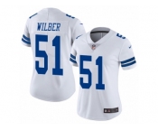 Women's Nike Dallas Cowboys #51 Kyle Wilber Vapor Untouchable Limited White NFL Jersey Women's Nike Dallas Cowboys #51 Kyle Wilber Vapor Untouchable Limited White NFL Jersey