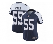 Women's Nike Dallas Cowboys #55 Stephen Paea Vapor Untouchable Limited Navy Blue Throwback Alternate NFL Jersey Women's Nike Dallas Cowboys #55 Stephen Paea Vapor Untouchable Limited Navy Blue Throwback Alternate NFL Jersey