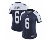 Women's Nike Dallas Cowboys #6 Chris Jones Vapor Untouchable Limited Navy Blue Throwback Alternate NFL Jersey Women's Nike Dallas Cowboys #6 Chris Jones Vapor Untouchable Limited Navy Blue Throwback Alternate NFL Jersey