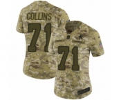 Women's Nike Dallas Cowboys #71 La'el Collins Limited Camo 2018 Salute to Service NFL Jersey Women's Nike Dallas Cowboys #71 La'el Collins Limited Camo 2018 Salute to Service NFL Jersey