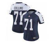 Women's Nike Dallas Cowboys #71 La'el Collins Vapor Untouchable Limited Navy Blue Throwback Alternate NFL Jersey Women's Nike Dallas Cowboys #71 La'el Collins Vapor Untouchable Limited Navy Blue Throwback Alternate NFL Jersey