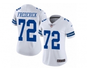 Women's Nike Dallas Cowboys #72 Travis Frederick Vapor Untouchable Limited White NFL Jersey Women's Nike Dallas Cowboys #72 Travis Frederick Vapor Untouchable Limited White NFL Jersey