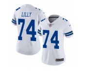 Women's Nike Dallas Cowboys #74 Bob Lilly Vapor Untouchable Limited White NFL Jersey Women's Nike Dallas Cowboys #74 Bob Lilly Vapor Untouchable Limited White NFL Jersey
