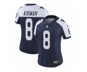 Women's Nike Dallas Cowboys #8 Troy Aikman Vapor Untouchable Limited Navy Blue Throwback Alternate NFL Jersey Women's Nike Dallas Cowboys #8 Troy Aikman Vapor Untouchable Limited Navy Blue Throwback Alternate NFL Jersey