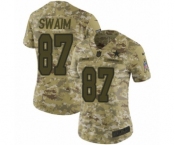 Women's Nike Dallas Cowboys #87 Geoff Swaim Limited Camo 2018 Salute to Service NFL Jersey Women's Nike Dallas Cowboys #87 Geoff Swaim Limited Camo 2018 Salute to Service NFL Jersey
