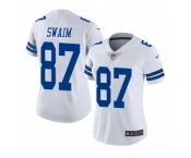 Women's Nike Dallas Cowboys #87 Geoff Swaim Vapor Untouchable Limited White NFL Jersey Women's Nike Dallas Cowboys #87 Geoff Swaim Vapor Untouchable Limited White NFL Jersey