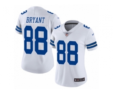 Women's Nike Dallas Cowboys #88 Dez Bryant Vapor Untouchable Limited White NFL Jersey