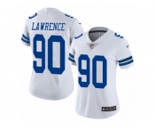 Women's Nike Dallas Cowboys #90 Demarcus Lawrence Vapor Untouchable Limited White NFL Jersey Women's Nike Dallas Cowboys #90 Demarcus Lawrence Vapor Untouchable Limited White NFL Jersey
