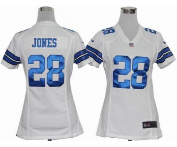 nike women nfl jerseys dallas cowboys #28 felix jones white[nike]
